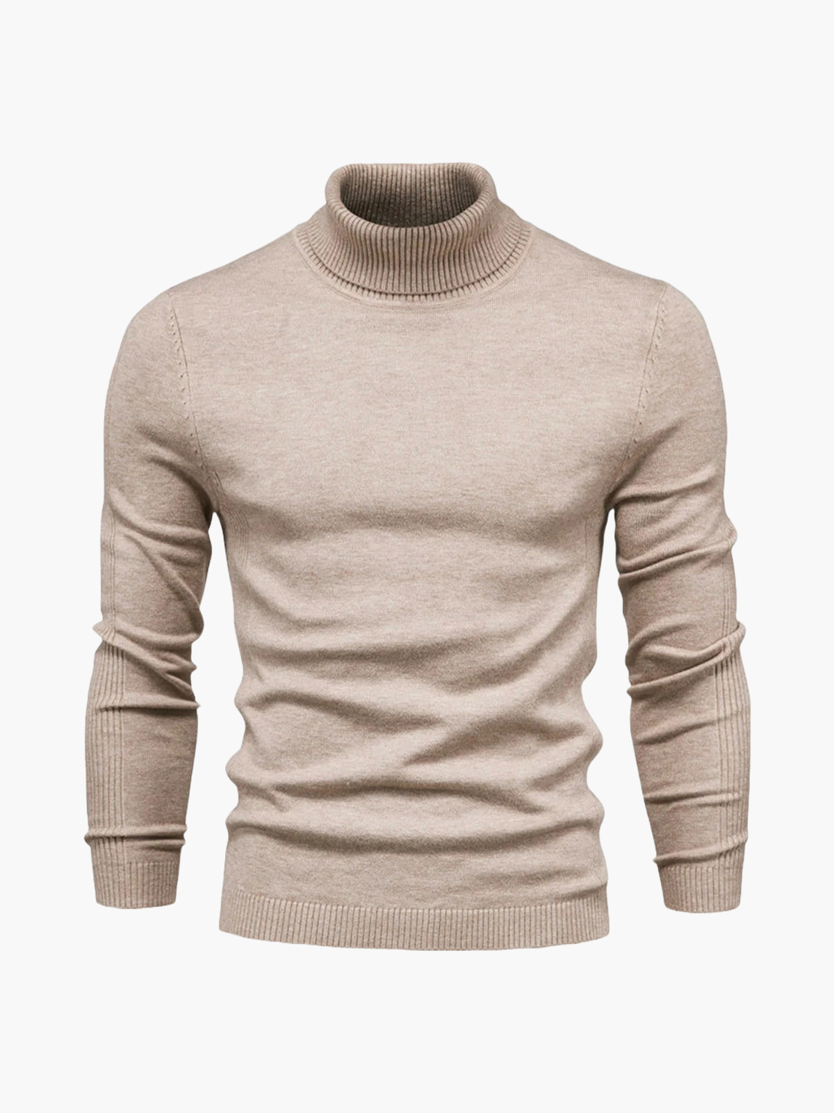 Men's Classic Turtleneck Pullover Sweater for Everyday and Formal Wear