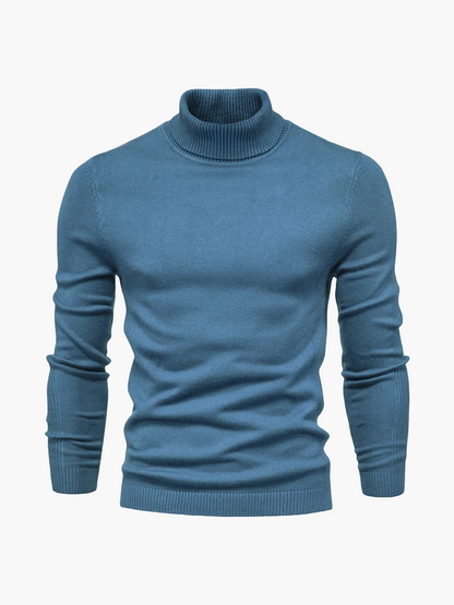 Men's Classic Turtleneck Pullover Sweater for Everyday and Formal Wear