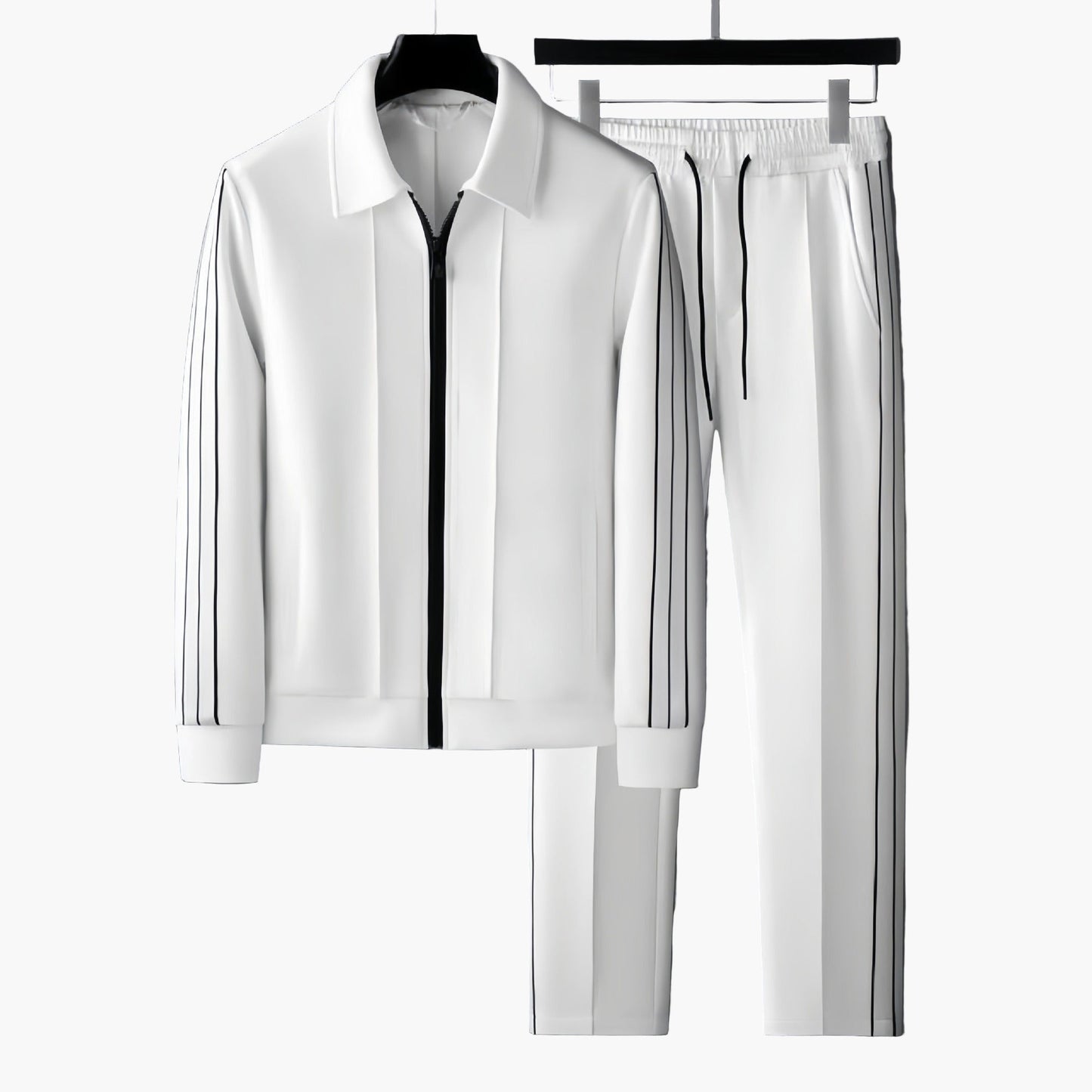 Men's Athletic Track Suit Set – Modern Sporty Style for Training and Leisure