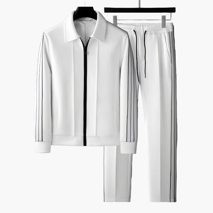 Men's Athletic Track Suit Set – Modern Sporty Style for Training and Leisure