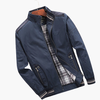 Men's Stylish Lightweight Bomber Jacket – Casual Spring Summer Outerwear