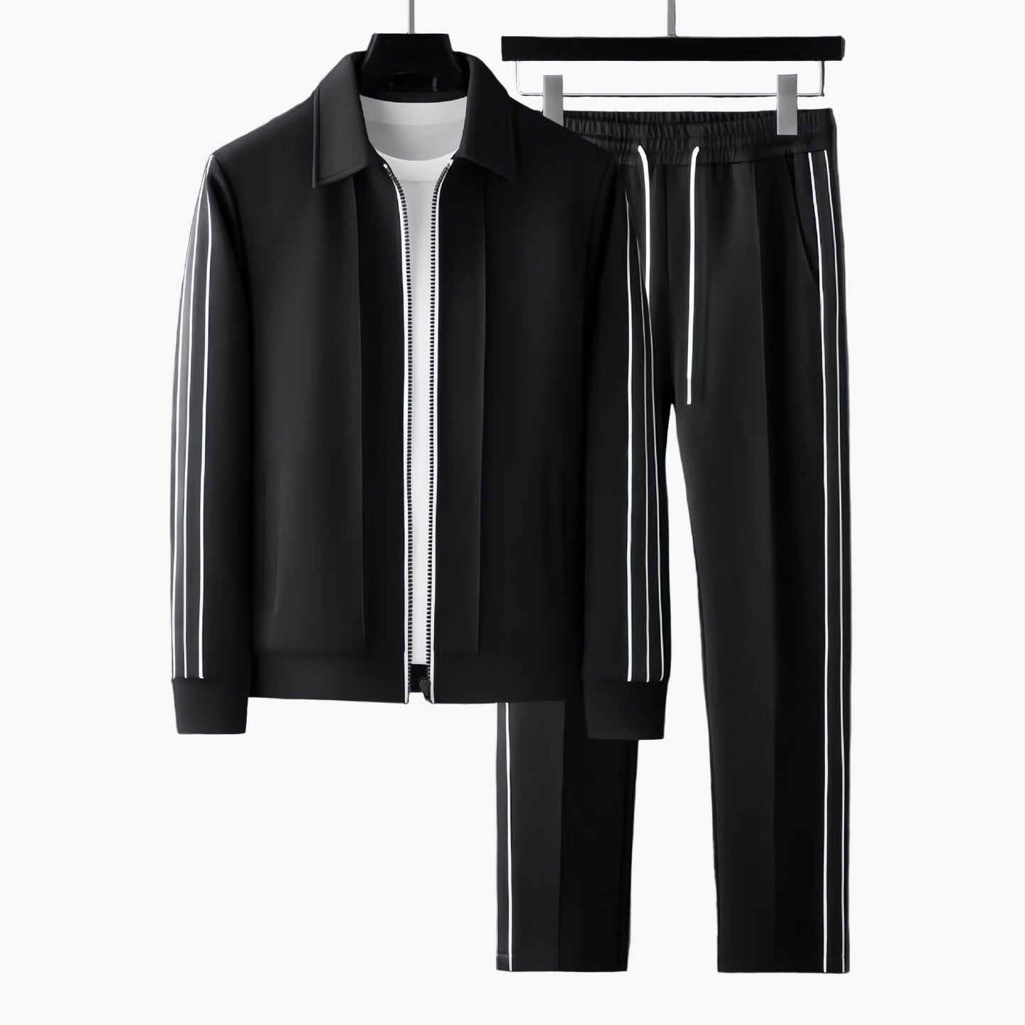 Men's Athletic Track Suit Set – Modern Sporty Style for Training and Leisure