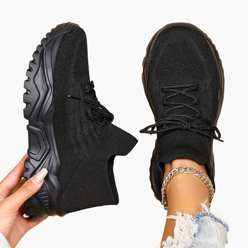Women's Orthopedic Chunky Sole Sneakers for Comfort and Pain Relief