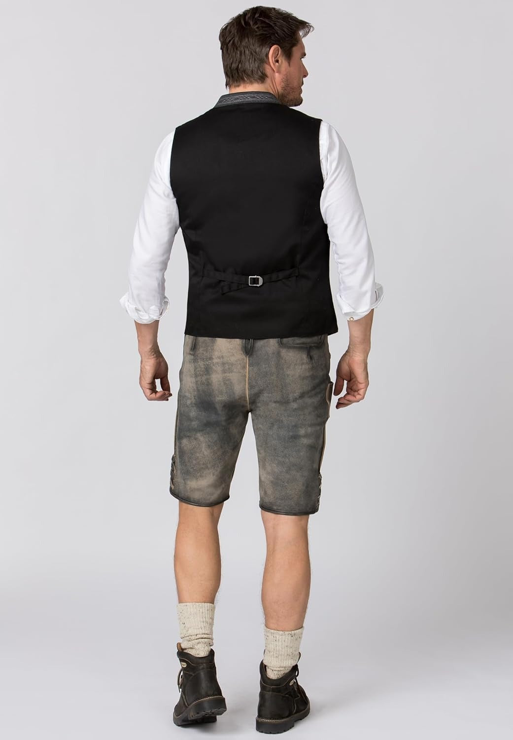 Men's Traditional Bavarian Vest – Classic Oktoberfest Style for Special Occasions