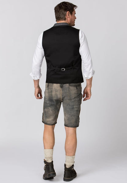 Men's Traditional Bavarian Vest – Classic Oktoberfest Style for Special Occasions