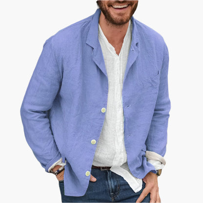 Men's Casual Modern Blazer – Relaxed Fit, Versatile Everyday Jacket