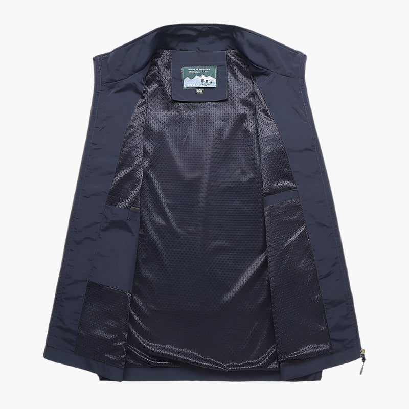 Men's Modern Versatile Casual Vest for Layering and Outdoor Style