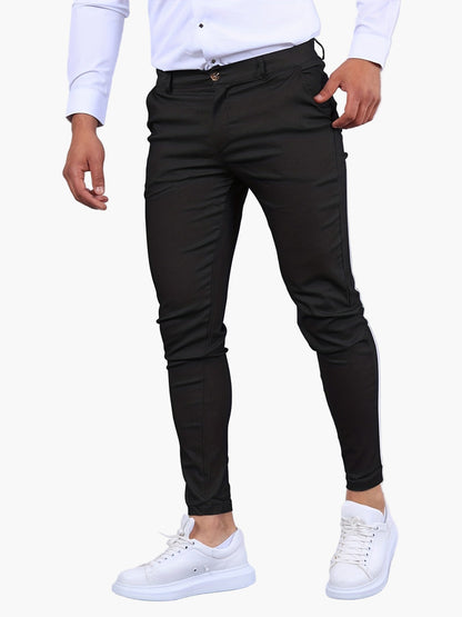 Men's Skinny-Fit Chino Pants – Modern Slim Style for Casual and Semi-Formal Wear