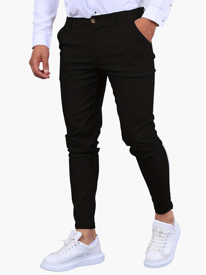 Men's Skinny-Fit Chino Pants – Modern Slim Style for Casual and Semi-Formal Wear