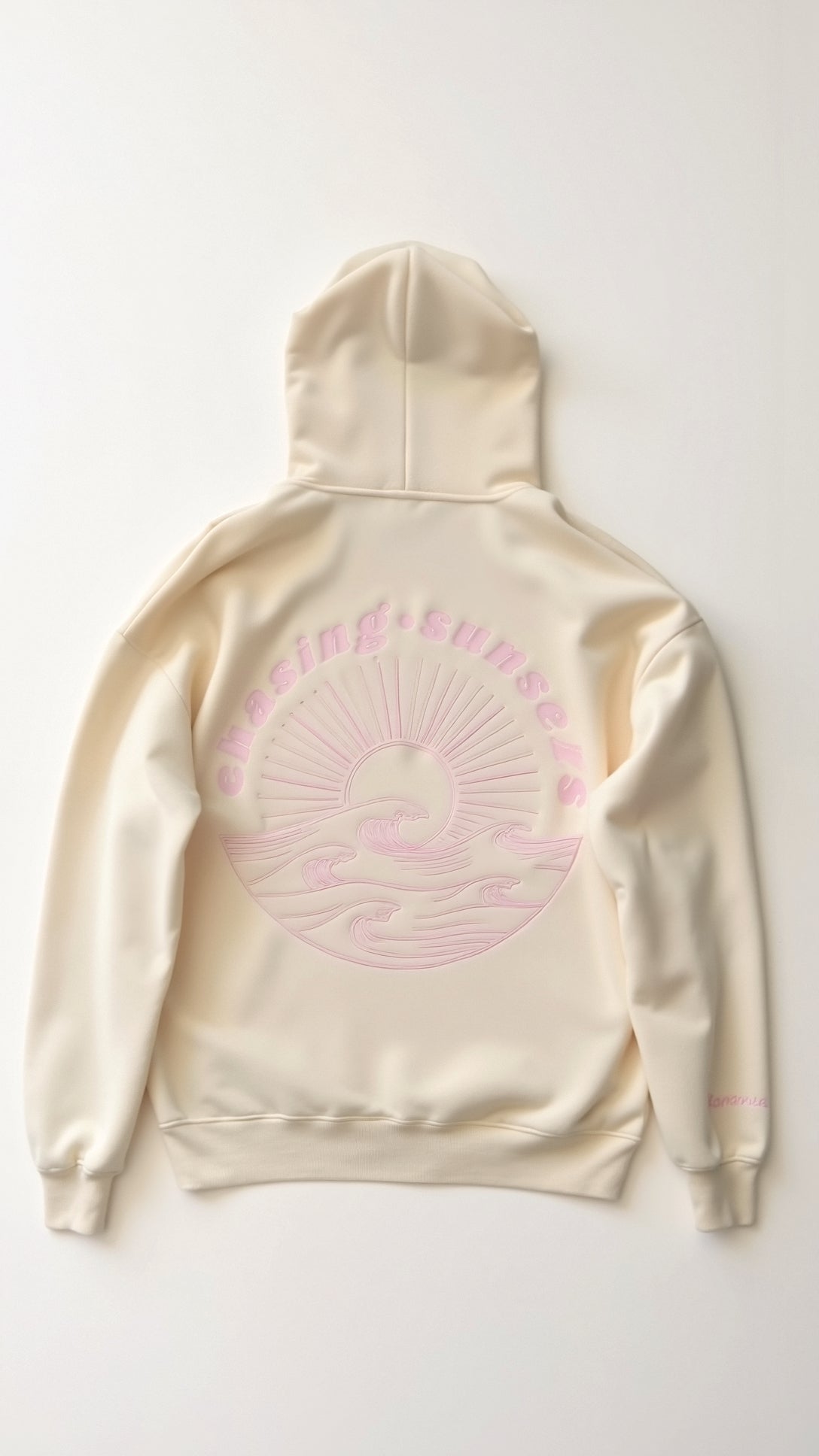 Women's Relaxed Fit Embroidered Tropical Hoodie – Everyday Casual Style