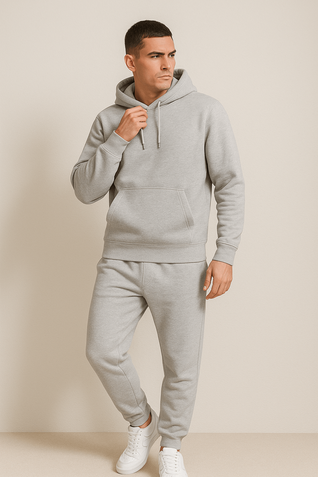 Men's Hoodie and Jogger Set Casual Sportswear Lounge Tracksuit