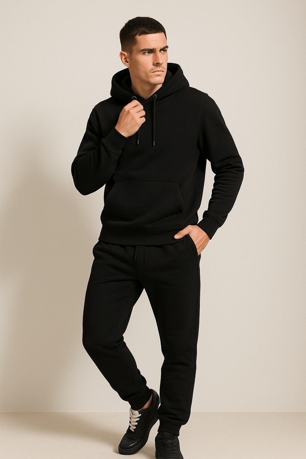 Men's Hoodie and Jogger Set Casual Sportswear Lounge Tracksuit