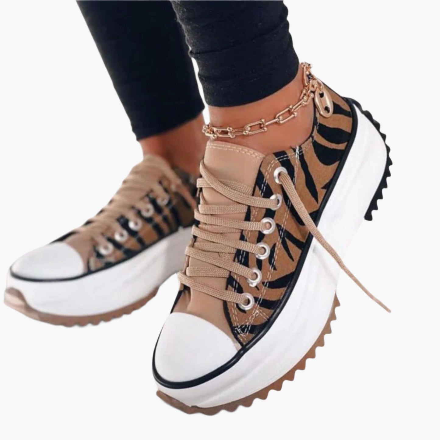Women's Orthopedic Platform Sneakers – Fashionable Comfort for Everyday Wear