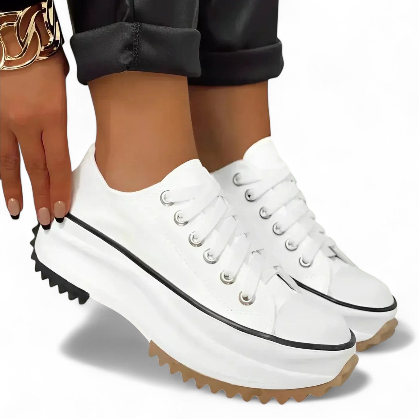 Women's Orthopedic Platform Sneakers – Fashionable Comfort for Everyday Wear
