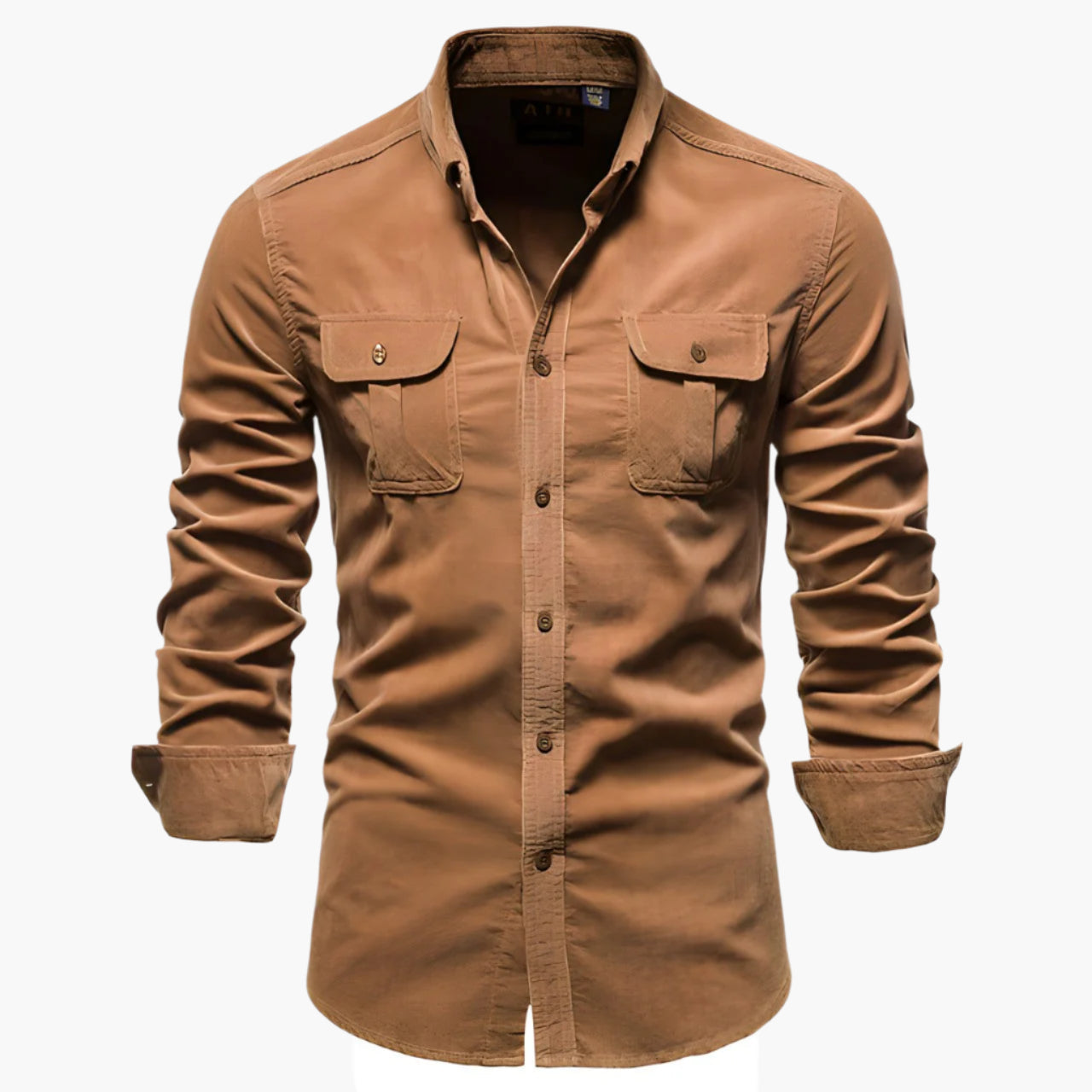 Men's Casual Slim Fit Long Sleeve Button Down Shirt - Modern Versatile Style