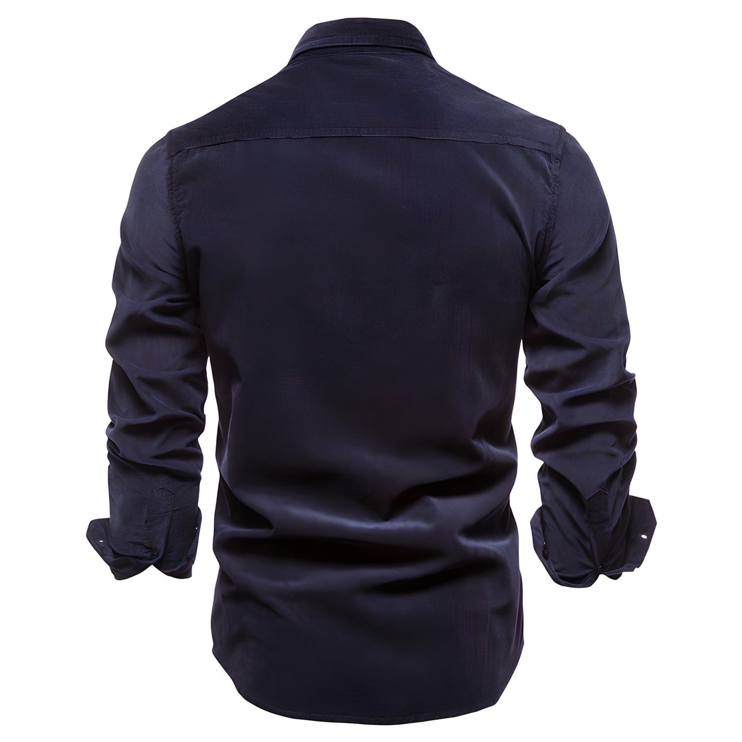 Men's Casual Slim Fit Long Sleeve Button Down Shirt - Modern Versatile Style