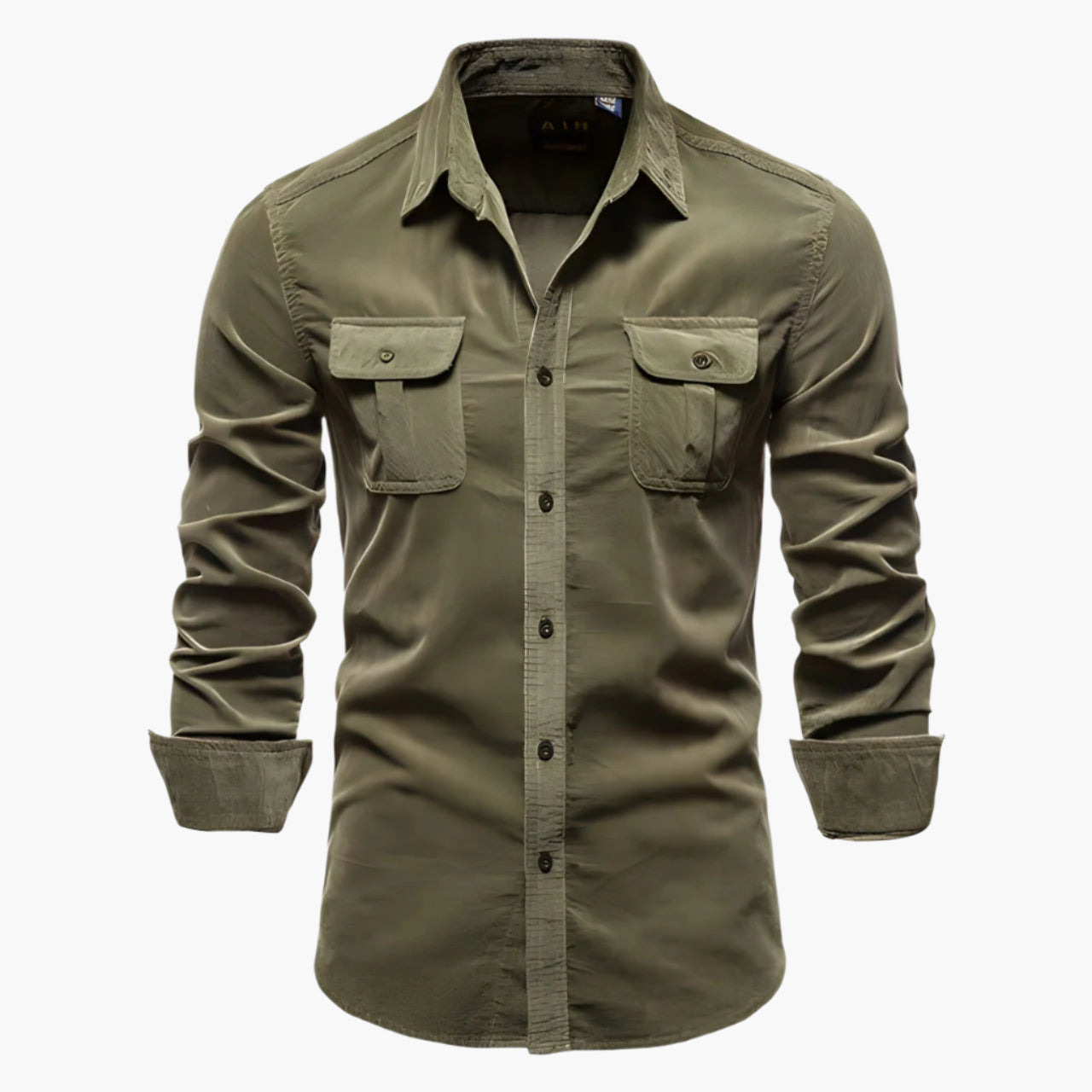 Men's Casual Slim Fit Long Sleeve Button Down Shirt - Modern Versatile Style
