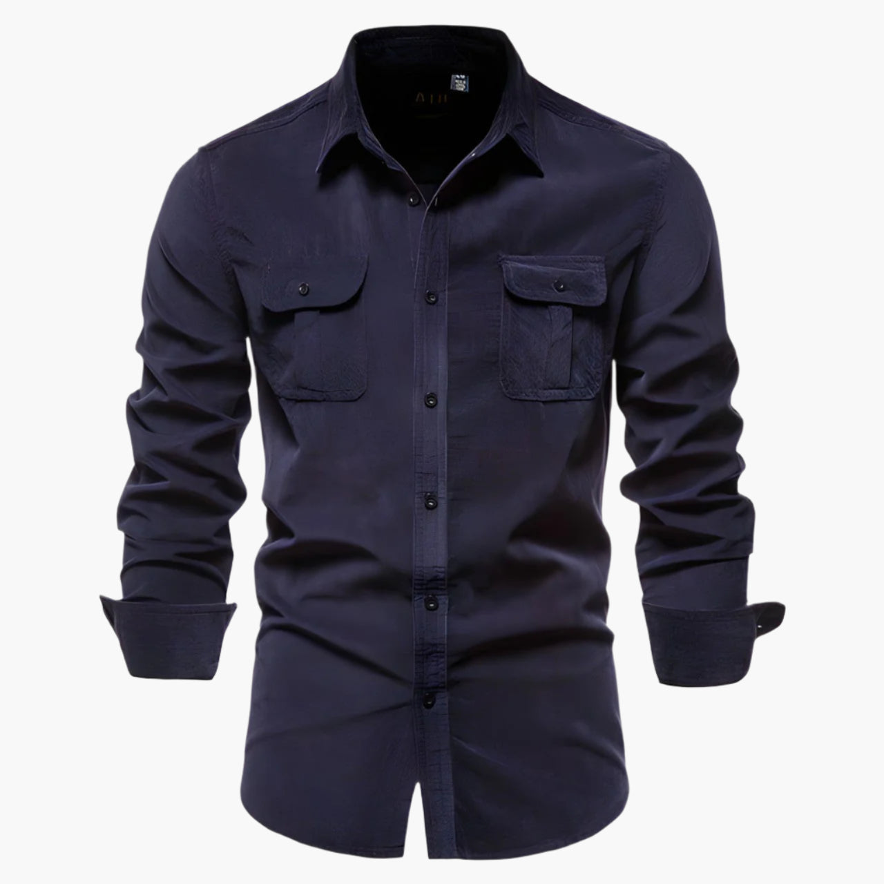 Men's Casual Slim Fit Long Sleeve Button Down Shirt - Modern Versatile Style