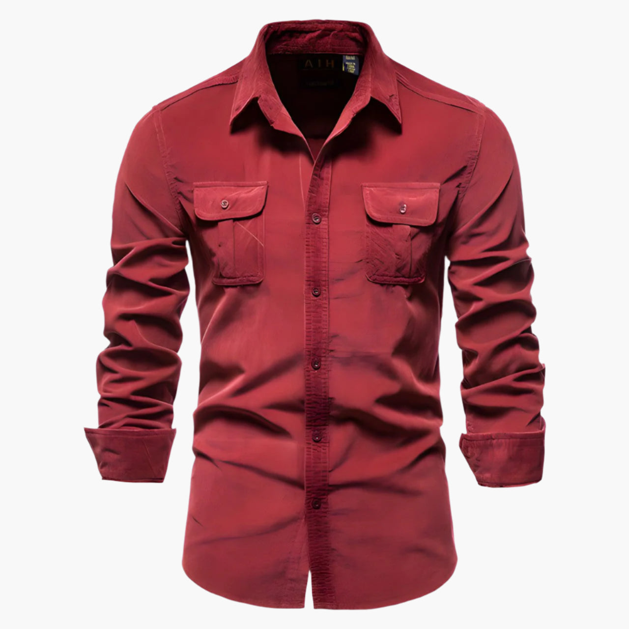 Men's Casual Slim Fit Long Sleeve Button Down Shirt - Modern Versatile Style