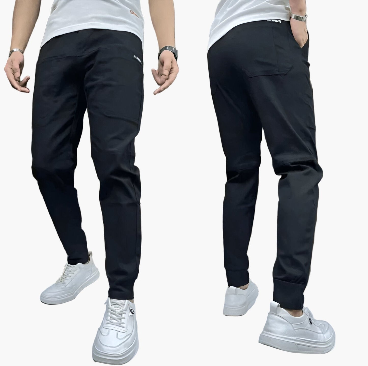 Men's Premium Stretch Cargo Pants – Modern Versatile Style for Everyday Comfort