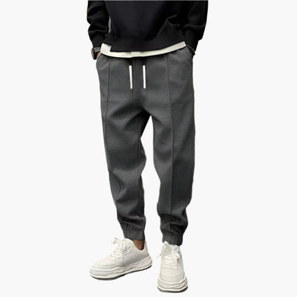 Men's Relaxed Fit Jogger Sweatpants for Everyday Comfort and Warmth
