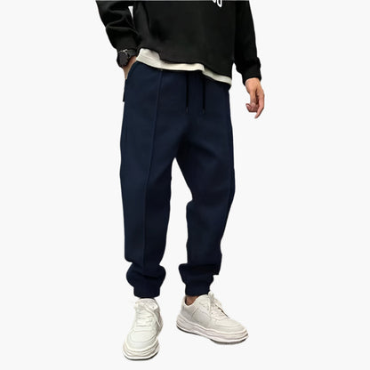 Men's Relaxed Fit Jogger Sweatpants for Everyday Comfort and Warmth