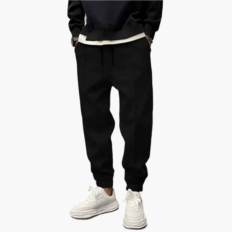 Men's Relaxed Fit Jogger Sweatpants for Everyday Comfort and Warmth