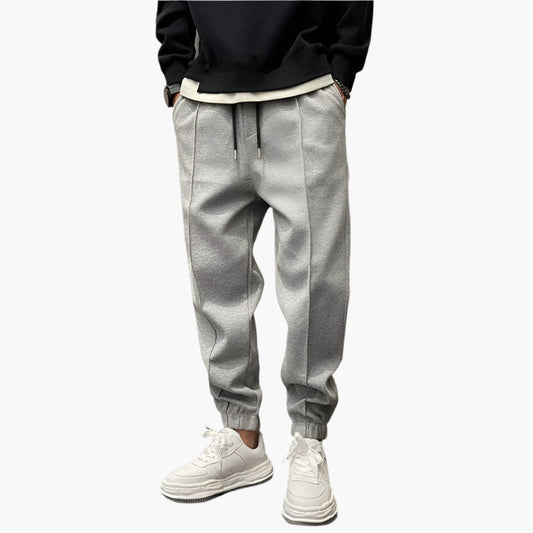Men's Relaxed Fit Jogger Sweatpants for Everyday Comfort and Warmth