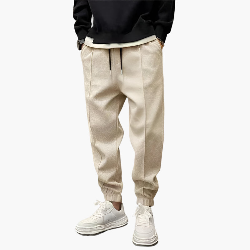 Men's Relaxed Fit Jogger Sweatpants for Everyday Comfort and Warmth