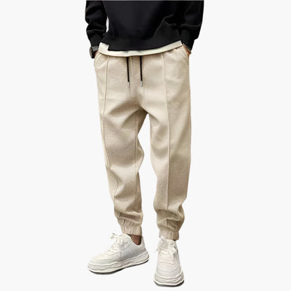 Men's Relaxed Fit Jogger Sweatpants for Everyday Comfort and Warmth