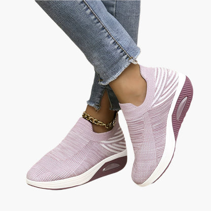Women's Lightweight Slip-On Walking Sneakers Fashion Casual Shoes