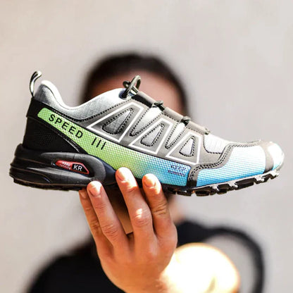 Men's Orthopedic Comfort Trail Running and Walking Shoes – Lightweight Supportive Sneakers