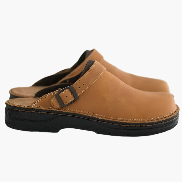 Men's Casual Comfort Clogs with Adjustable Strap - Everyday Slip-On Shoes