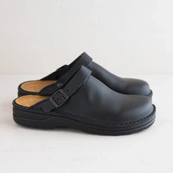 Men's Casual Comfort Clogs with Adjustable Strap - Everyday Slip-On Shoes