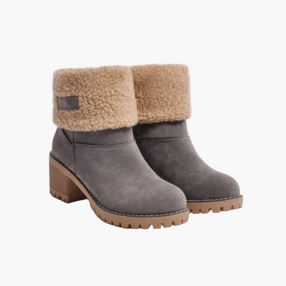 Women's Foldable Warm Ankle Boots for Comfort and Style