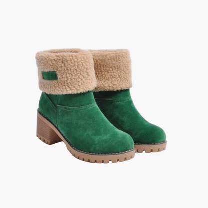 Women's Foldable Warm Ankle Boots for Comfort and Style