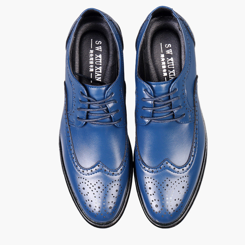 Men's Formal Oxford Brogue Dress Shoes for Business and Events