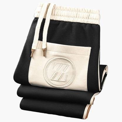 Men's Modern Athletic Tracksuit Set – Sporty Zip-Up Jacket and Joggers